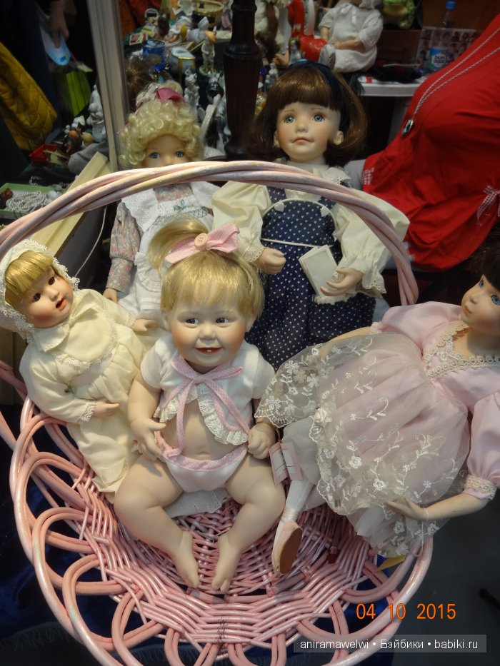 Наш семейный поход на выставку кукол на Тишинке. ХI Салон кукол 2015