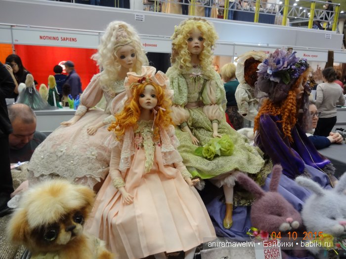 Наш семейный поход на выставку кукол на Тишинке. ХI Салон кукол 2015