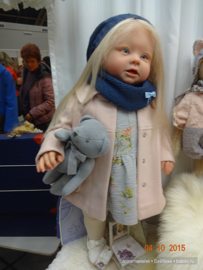 поход на выставку кукол на Тишинке. ХI Салон кукол 2015