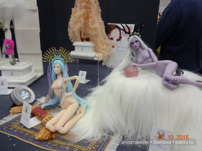 поход на выставку кукол на Тишинке. ХI Салон кукол 2015