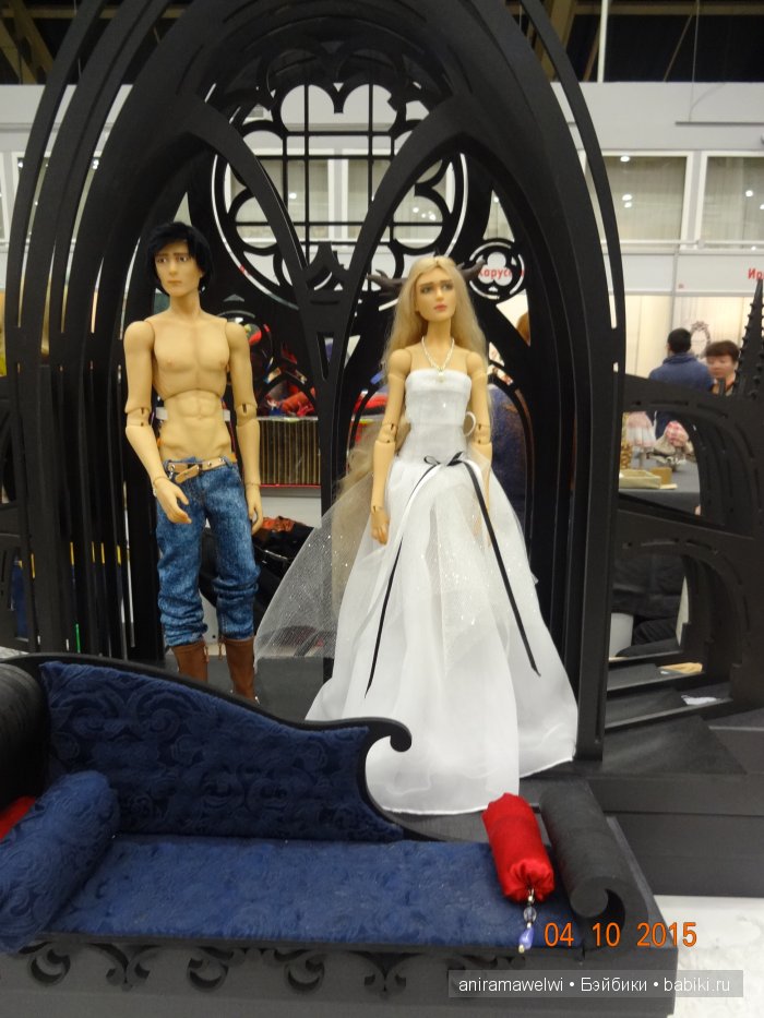 Наш семейный поход на выставку кукол на Тишинке. ХI Салон кукол 2015 (фото 9)