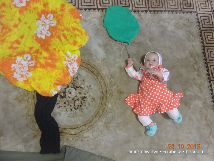 Сарафан в горошек или "живые" реборнкартины (фото 7)