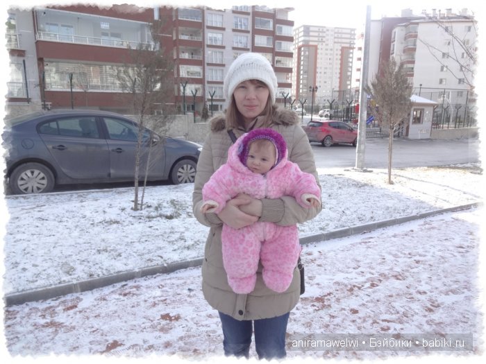 Реборненок Лиза и турецкая зима