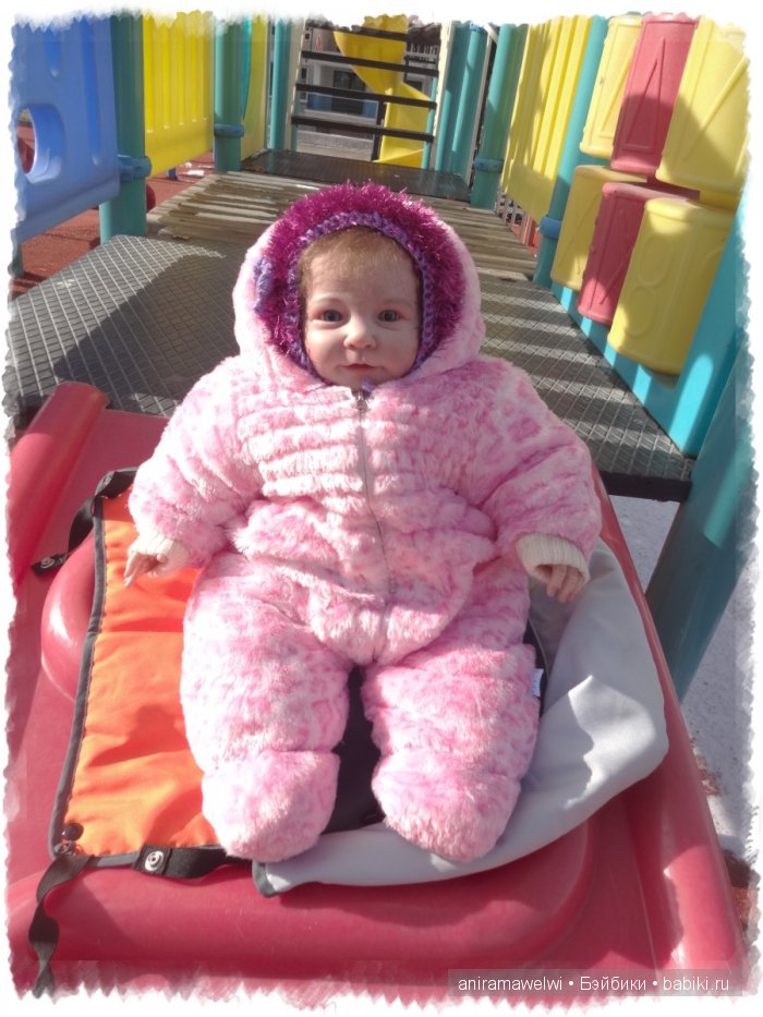 Реборненок Лиза и турецкая зима