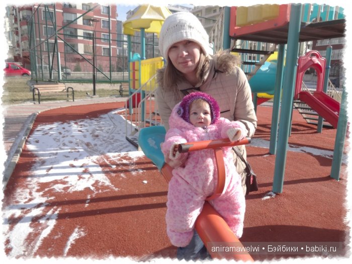 Реборненок Лиза и турецкая зима