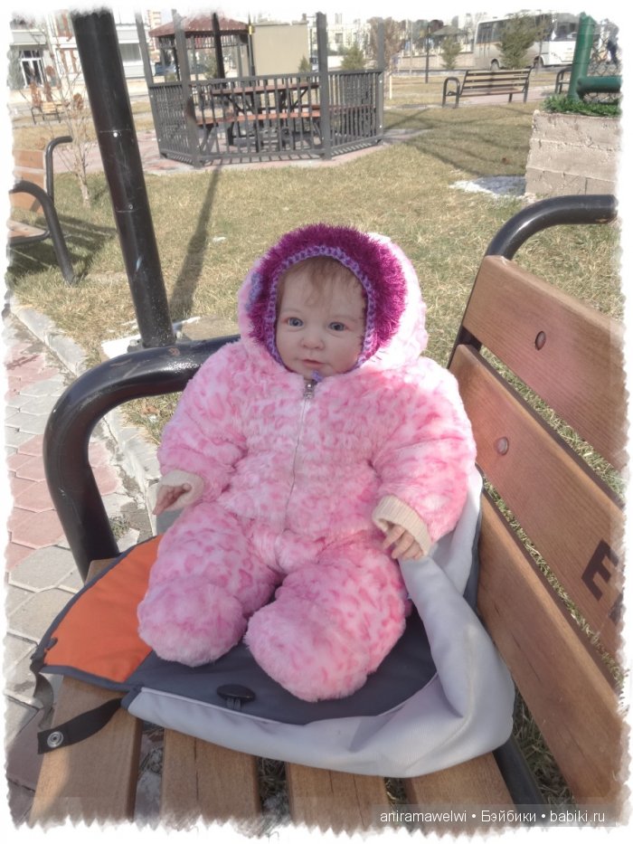 Реборненок Лиза и турецкая зима