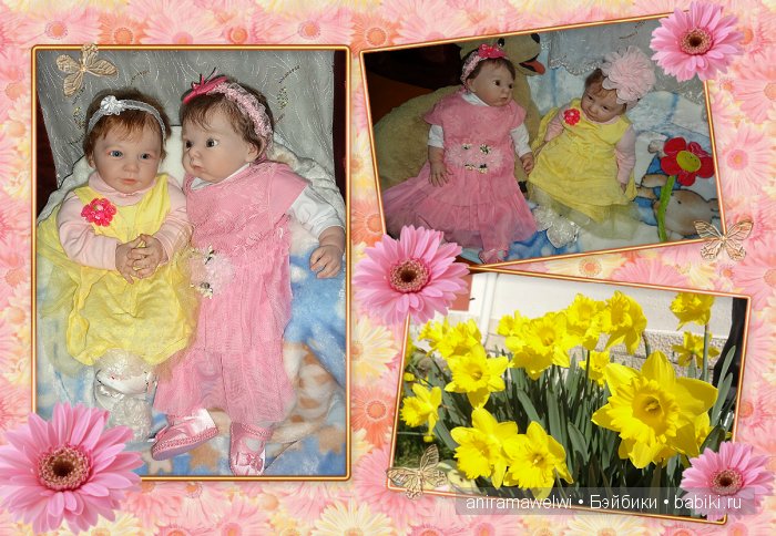 Праздничный топик к 8 марта или Лола и Лиза - мои маленькие весенние цветочки (фото 9)