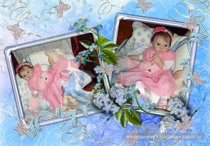 Праздничный топик к 8 марта или Лола и Лиза - мои маленькие весенние цветочки (фото 6)