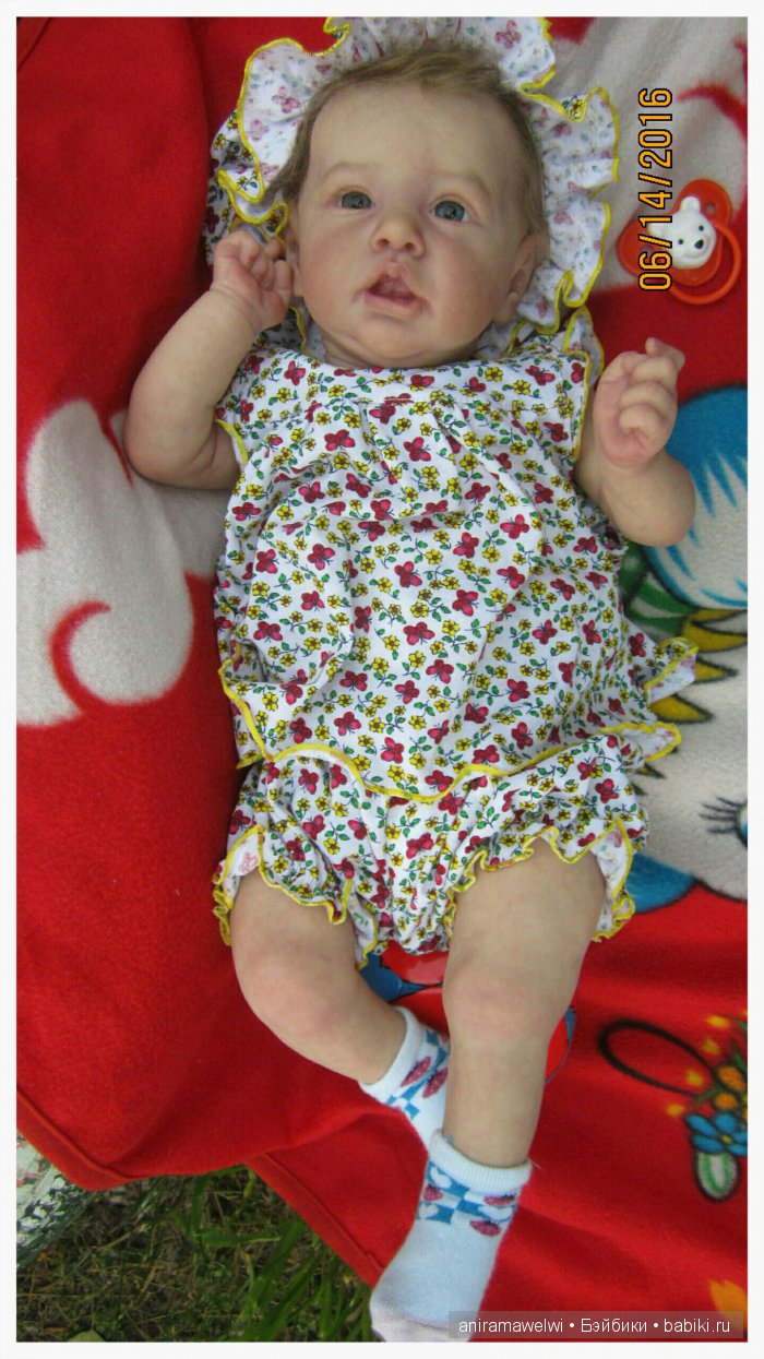 Моя козявочка Сонечка (Saskia) - куколка реборн Светланы Преображенской (фото 6)