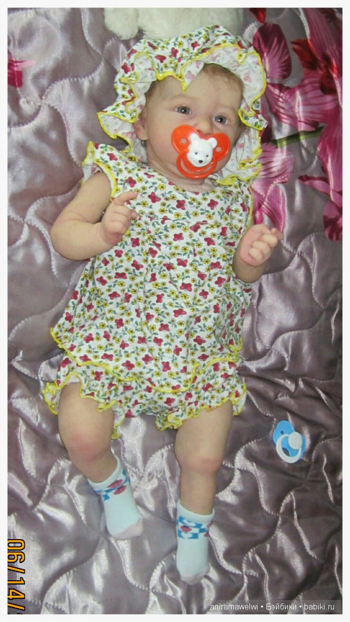 Моя козявочка Сонечка (Saskia) - куколка реборн Светланы Преображенской (фото 8)