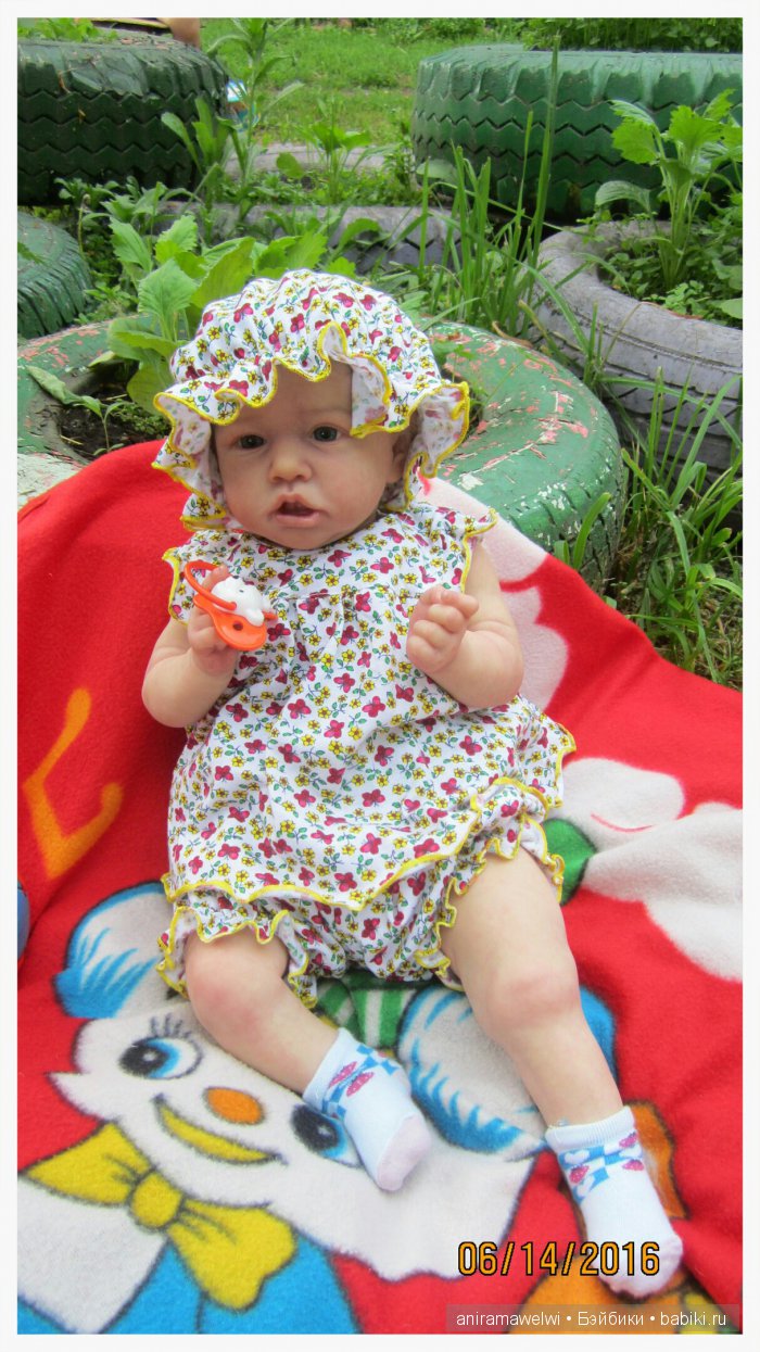 Моя козявочка Сонечка (Saskia) - куколка реборн Светланы Преображенской