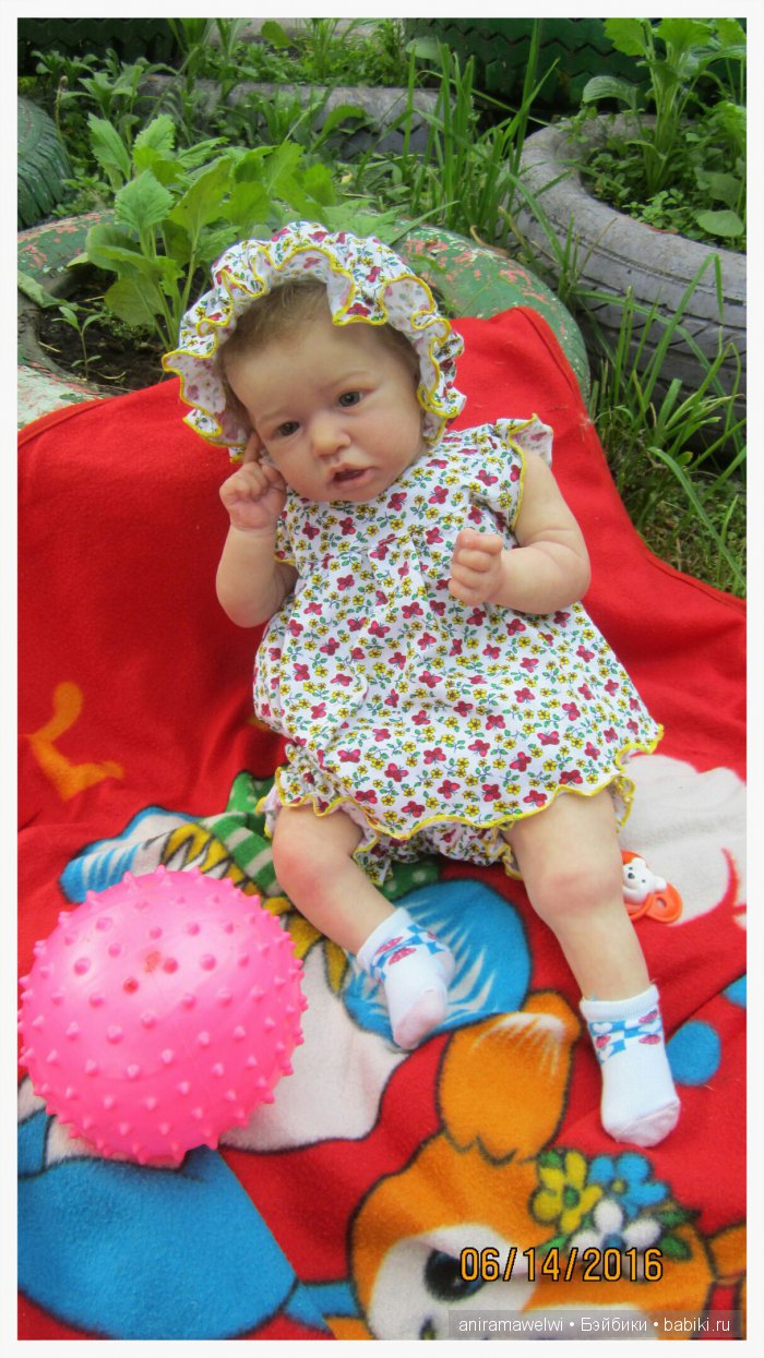 Моя козявочка Сонечка (Saskia) - куколка реборн Светланы Преображенской (фото 4)