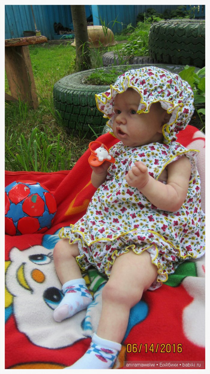 Моя козявочка Сонечка (Saskia) - куколка реборн Светланы Преображенской (фото 2)