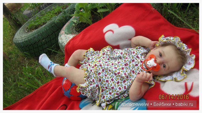 Моя козявочка Сонечка (Saskia) - куколка реборн Светланы Преображенской (фото 3)