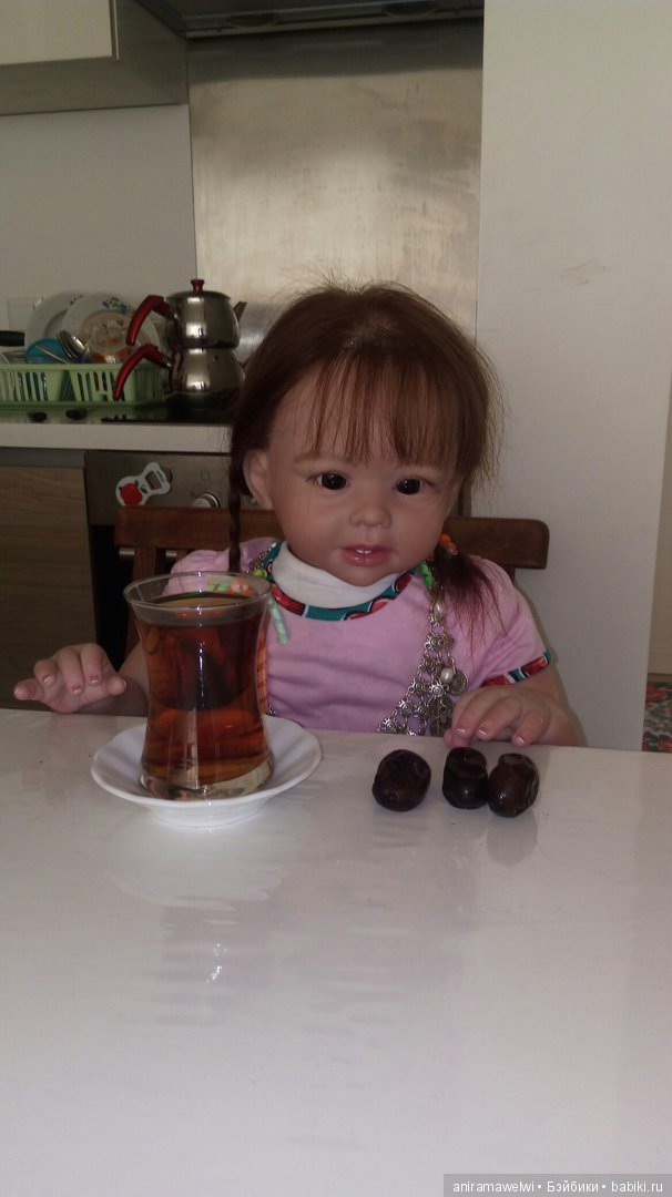 Горячий привет из Стамбула. Кукла реборн Даша