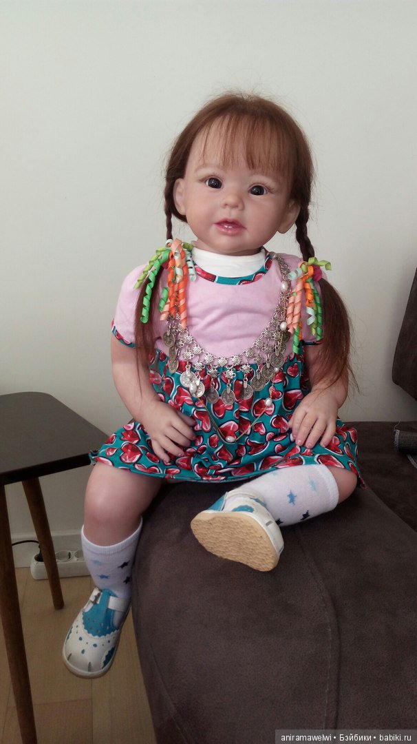 Горячий привет из Стамбула. Кукла реборн Даша