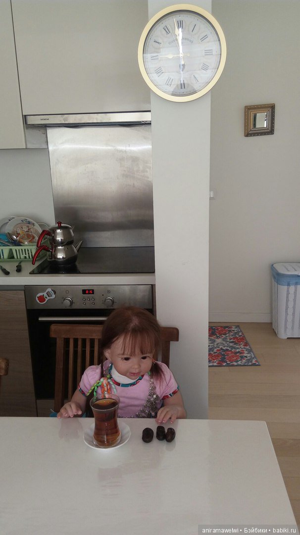 Горячий привет из Стамбула. Кукла реборн Даша