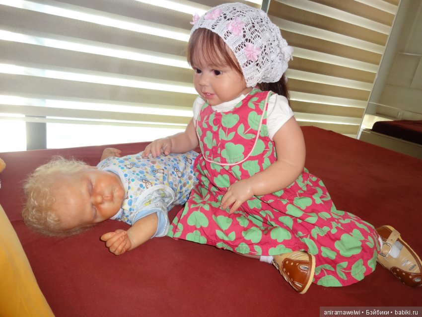 Горячий привет из Стамбула. Кукла реборн Даша