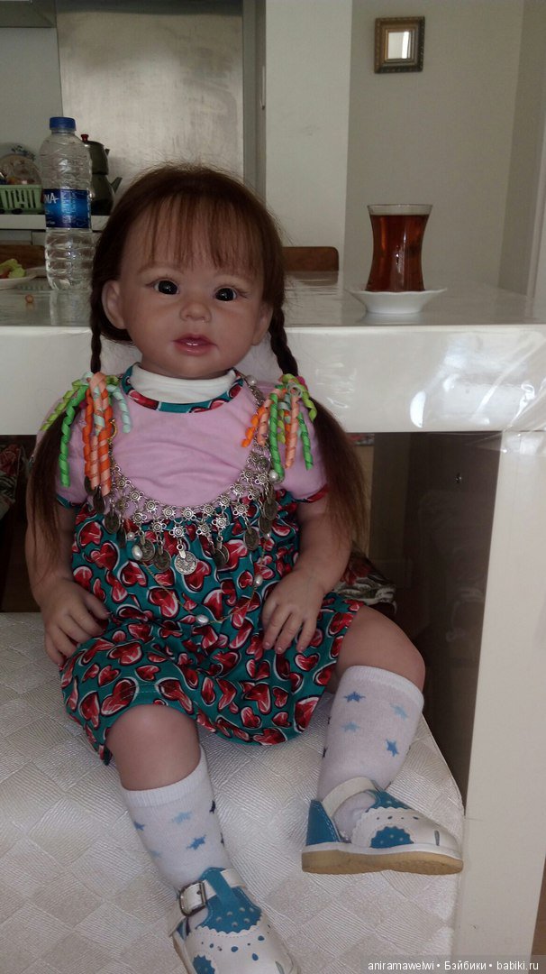 Горячий привет из Стамбула. Кукла реборн Даша