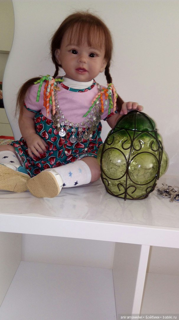 Горячий привет из Стамбула. Кукла реборн Даша