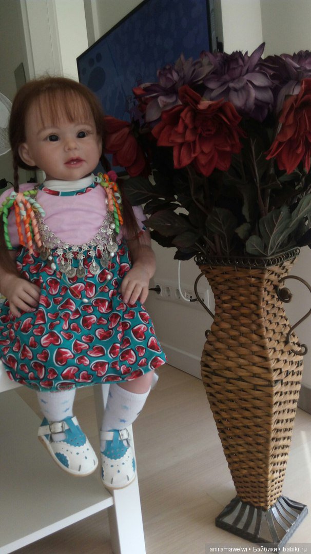 Горячий привет из Стамбула. Кукла реборн Даша