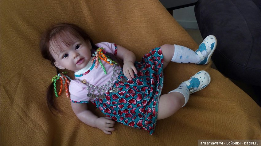 Горячий привет из Стамбула. Кукла реборн Даша