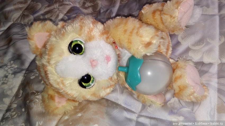 Наш всеобщий любимец - милый интерактивный котенок... Пока без имени