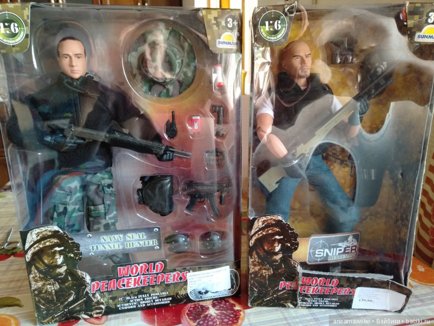 Краткий обзор на крутых парней WORLD PEACEKEEPERS military figure