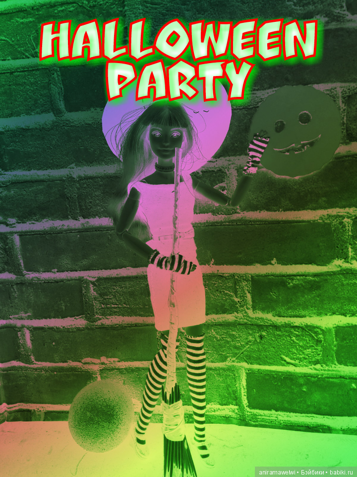 Halloween party — Кукольные флешмобы: Эстафеты
