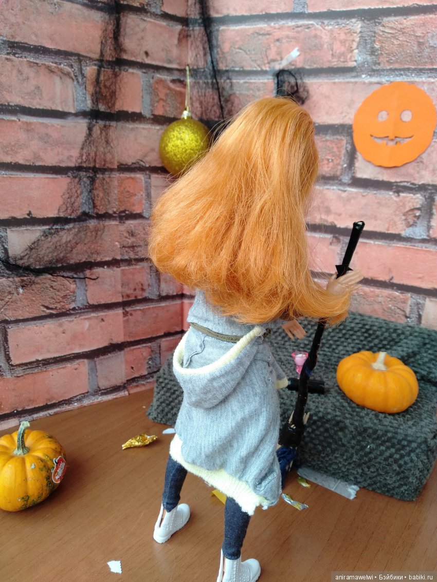 На следующий день после Halloween party