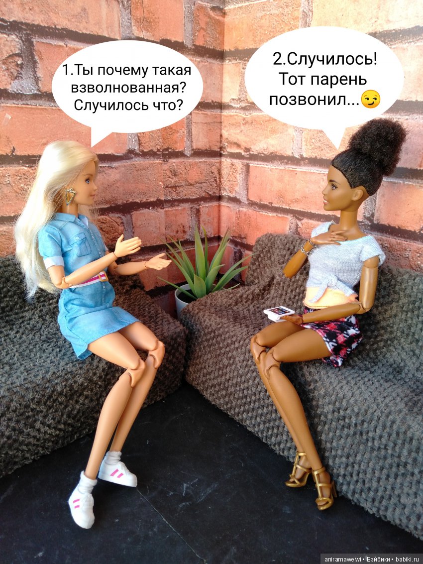 Неожиданный звонок — Кукольные фотоистории и сериалы: комиксы (фото 8)