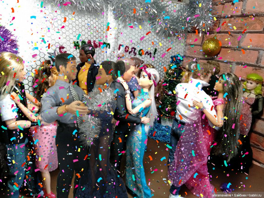 Новогодняя ночь в "Формуле"(взрослая ёлка)