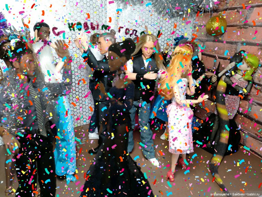 Новогодняя ночь в "Формуле"(взрослая ёлка)