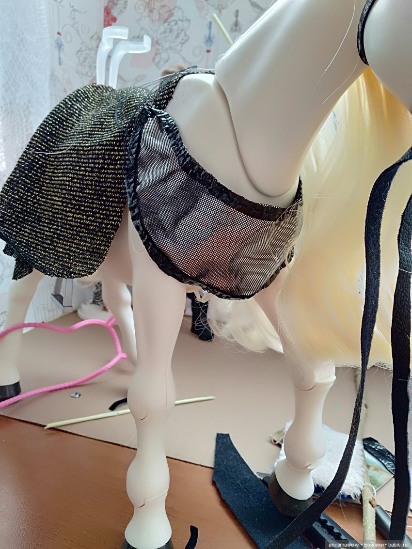 Как я лошадку к рыцарскому турниру готовила