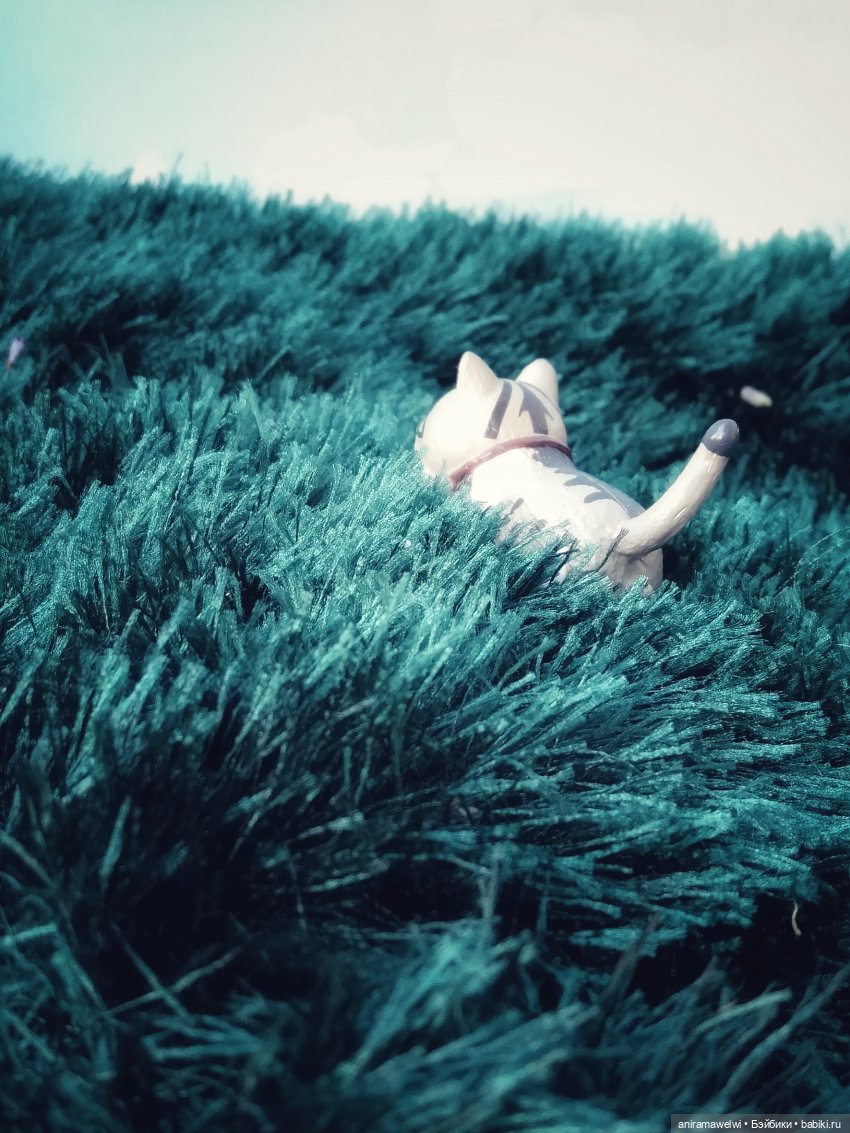 Новое платье, качели и лаванда. Романтический образ Марисы