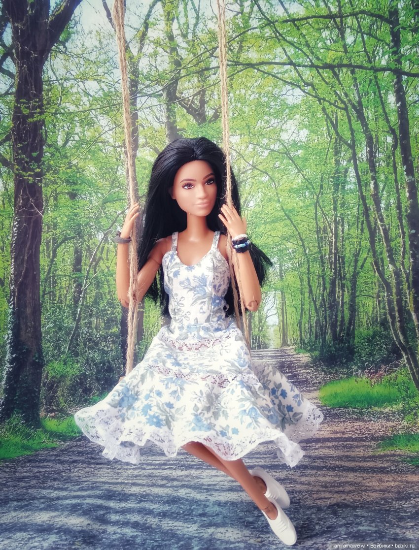 Новое платье, качели и лаванда. Романтический образ Марисы (фото 8)