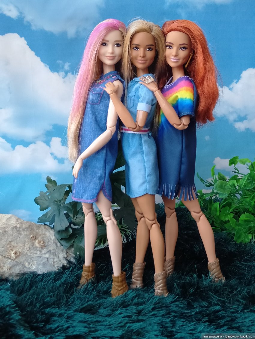 Сестрёнки-улыбашки(✿^‿^) — Куклы Barbie (Барби): Looks (фото 4)