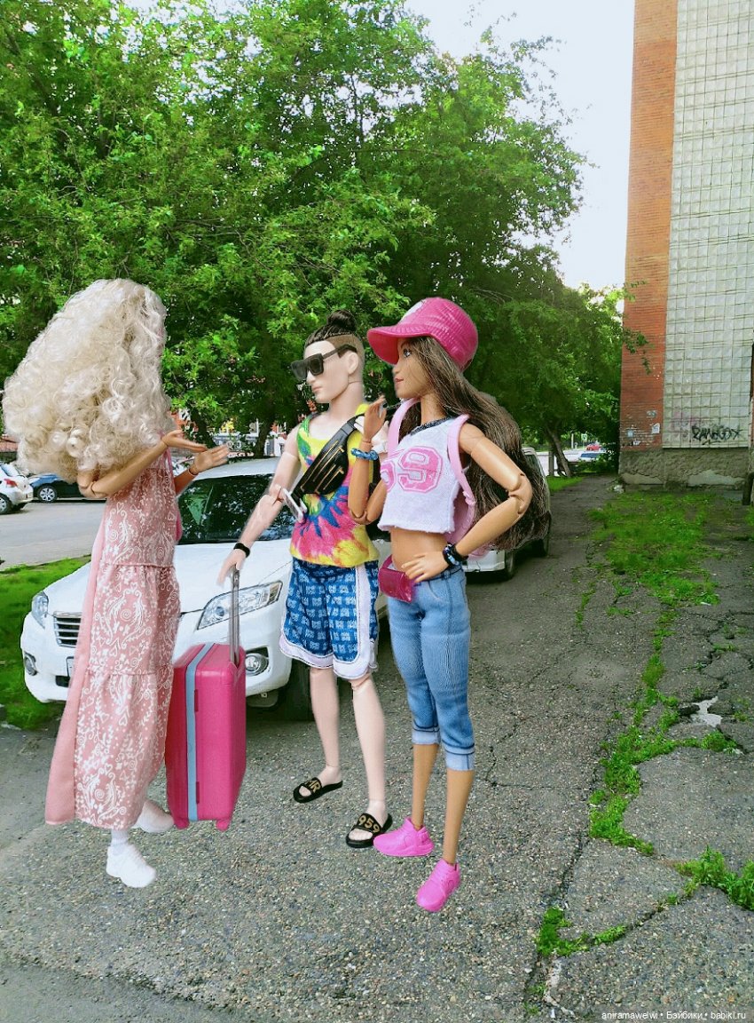 По дороге к морю — Кукольные фотоистории и сериалы: комиксы (фото 3)