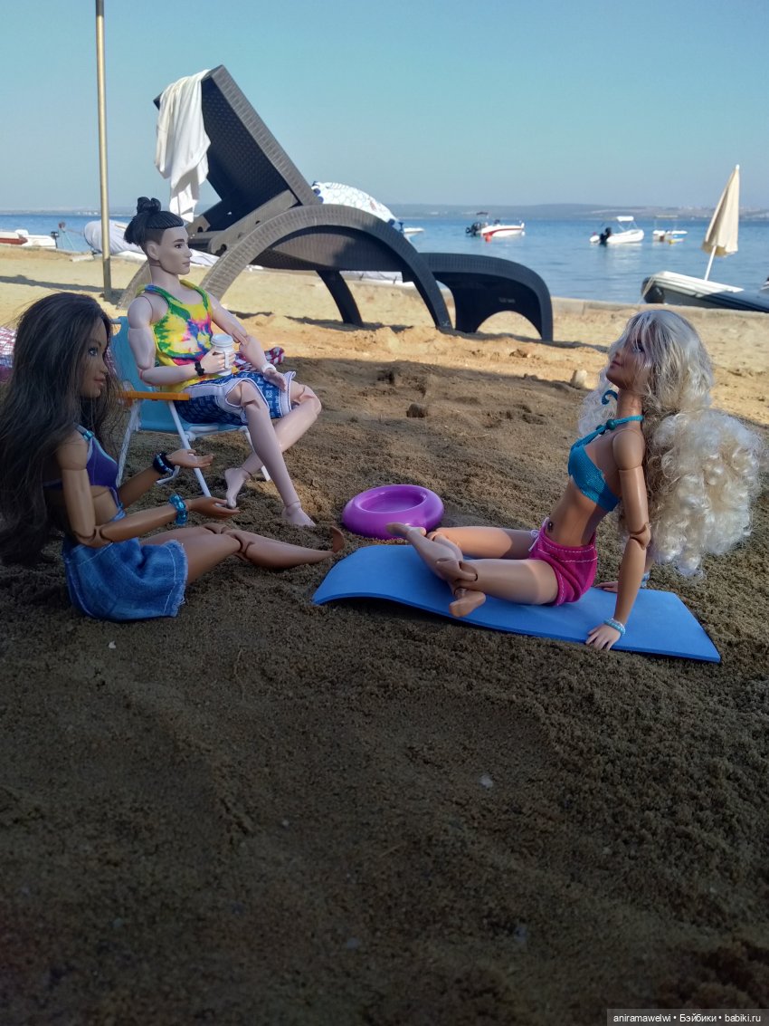 На море — Кукольные фотоистории и сериалы: комиксы (фото 8)