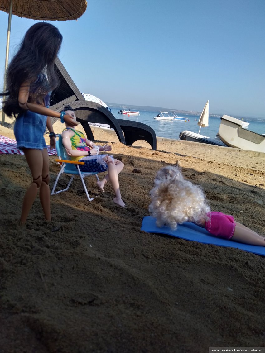 На море — Кукольные фотоистории и сериалы: комиксы (фото 7)