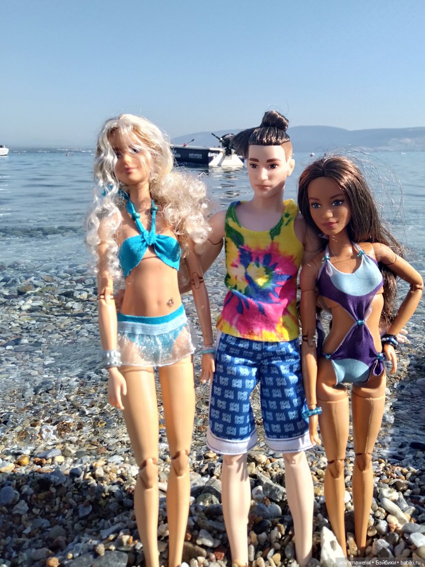 На море — Кукольные фотоистории и сериалы: комиксы