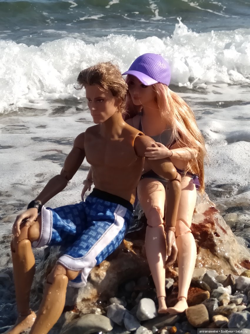 Рэм и Мелина на море — Кукольные фотоистории и сериалы: комиксы