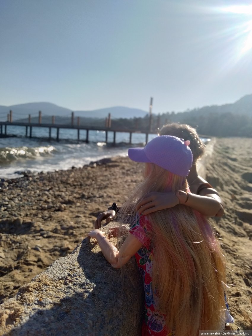 Рэм и Мелина на море — Кукольные фотоистории и сериалы: комиксы (фото 3)