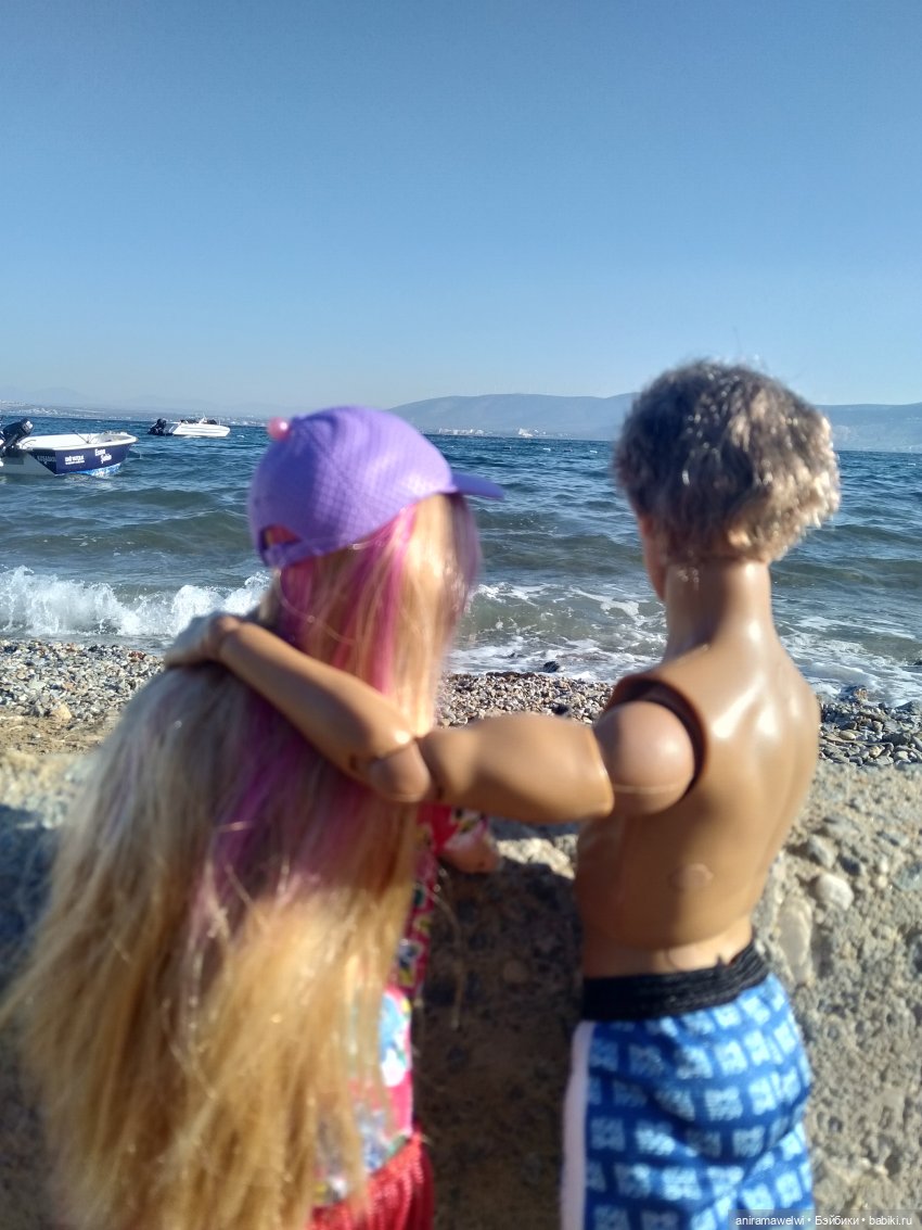 Рэм и Мелина на море — Кукольные фотоистории и сериалы: комиксы