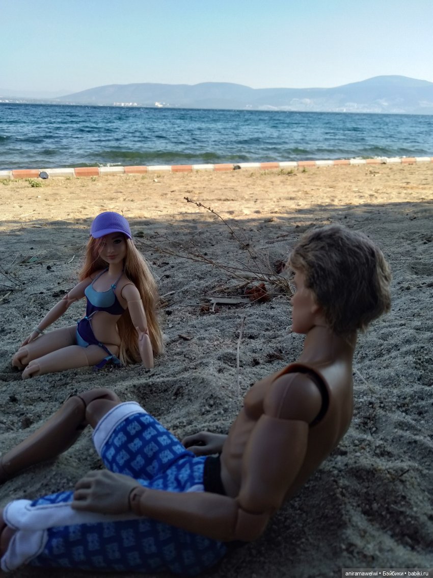 Рэм и Мелина на море — Кукольные фотоистории и сериалы: комиксы