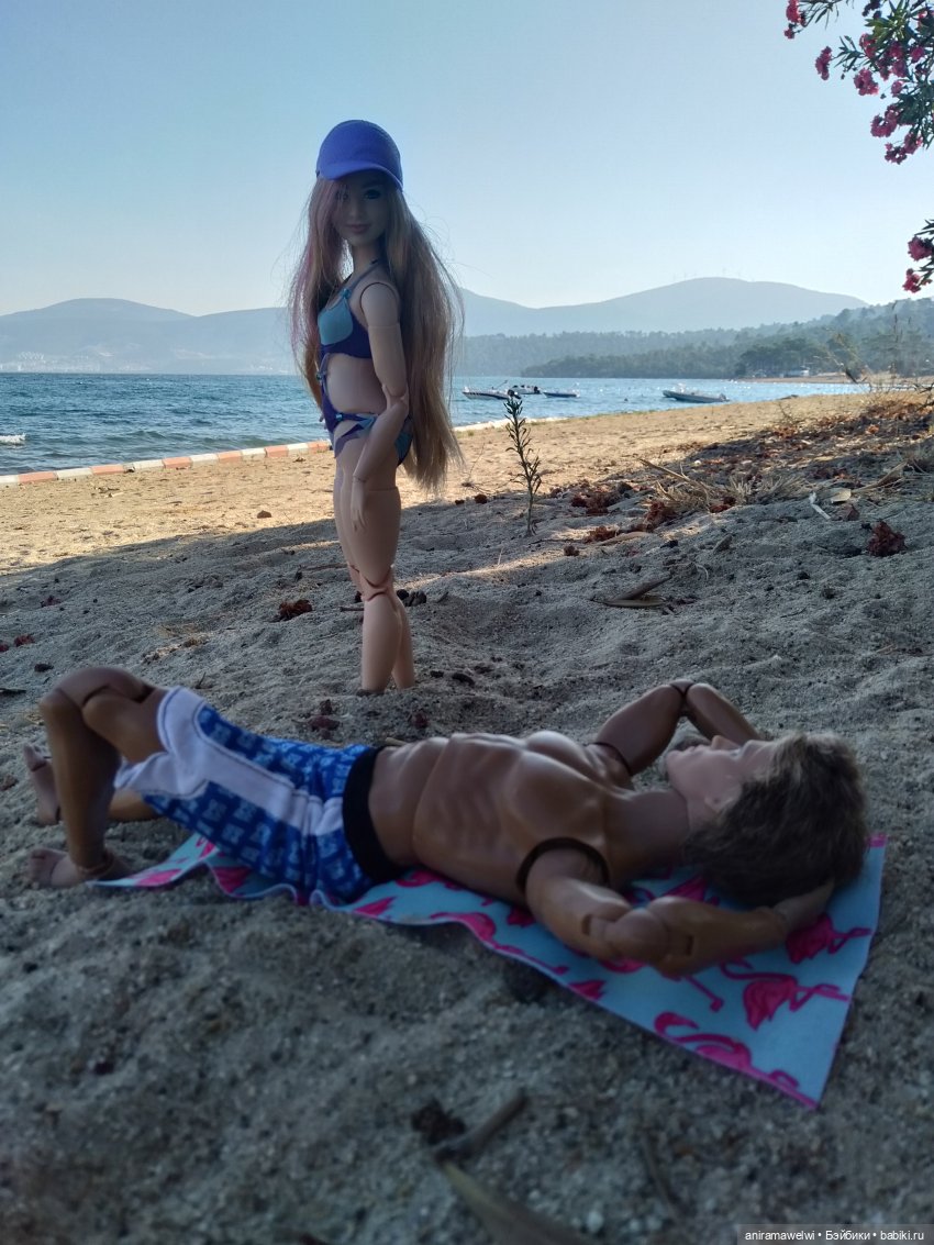 Рэм и Мелина на море — Кукольные фотоистории и сериалы: комиксы (фото 8)