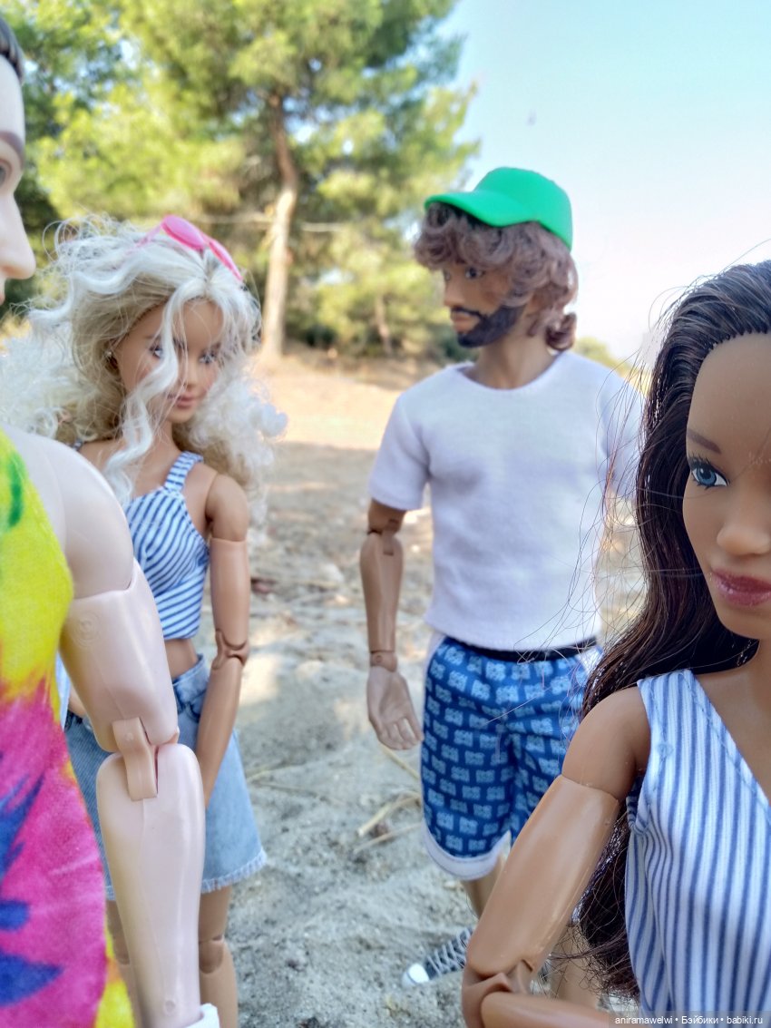 На пляже Алтынкум | Бэйбики На пляже Алтынкум — Кукольные фотоистории и сериалы: комиксы (фото 4)