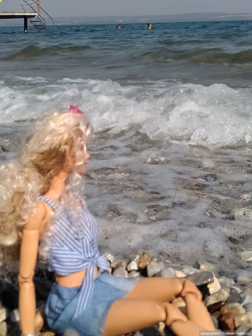 На пляже Алтынкум | Бэйбики На пляже Алтынкум — Кукольные фотоистории и сериалы: комиксы (фото 8)