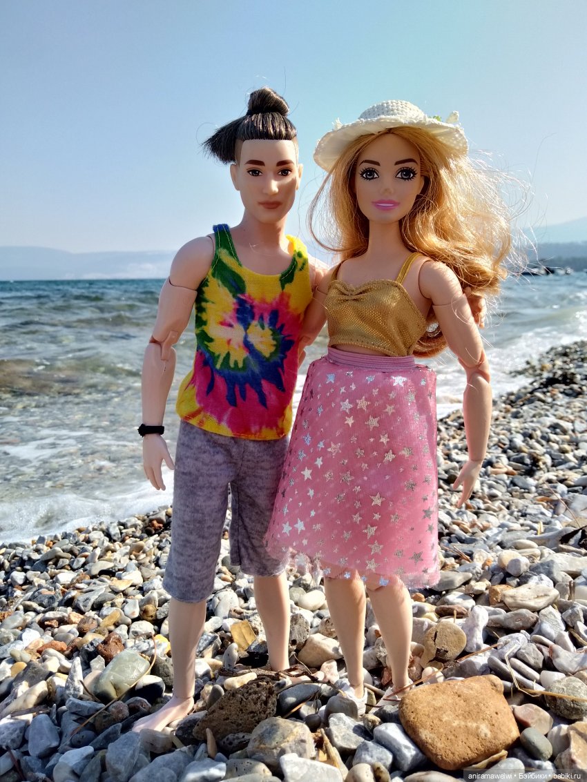 На пляже Алтынкум | Бэйбики На пляже Алтынкум — Кукольные фотоистории и сериалы: комиксы