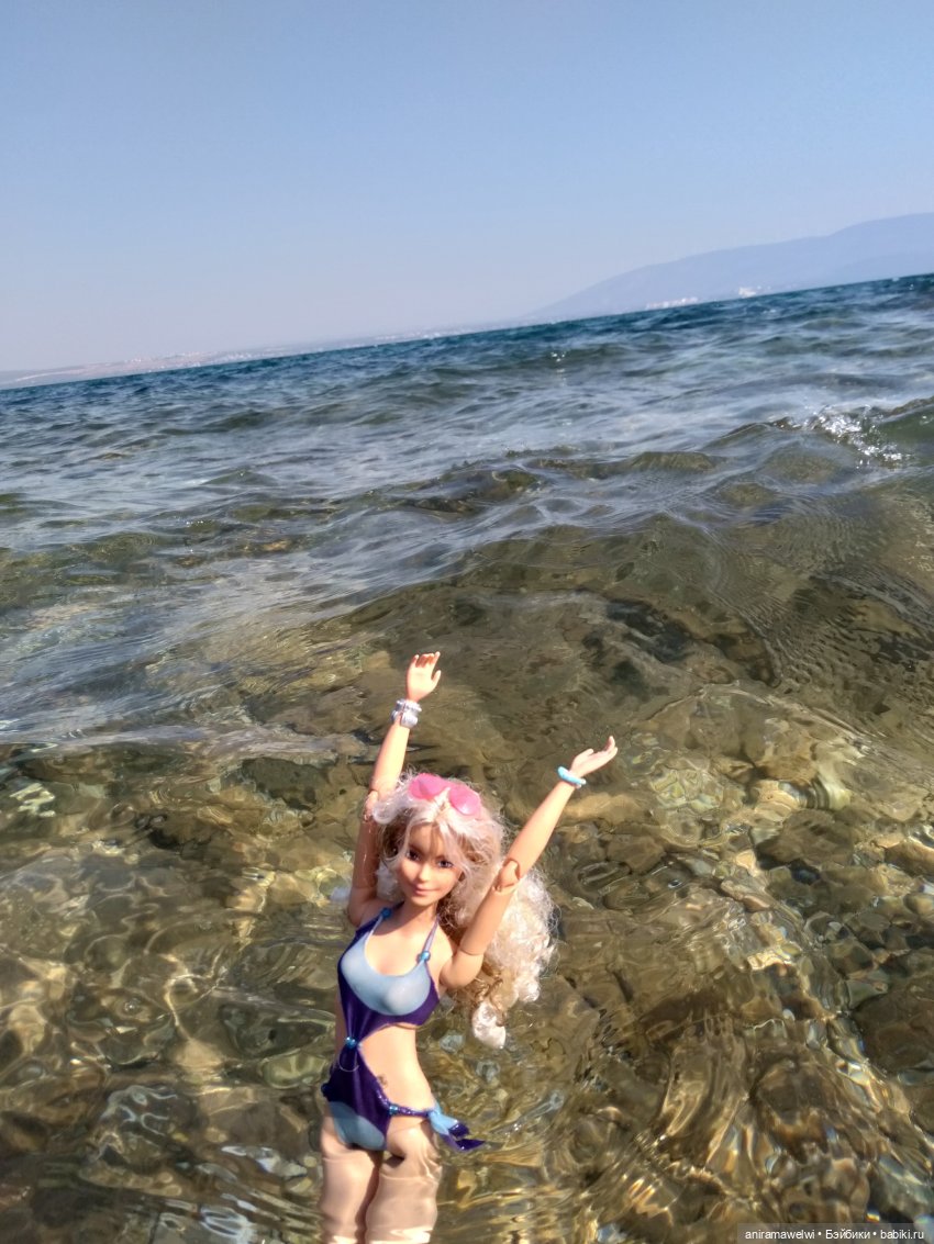 На пляже Алтынкум | Бэйбики На пляже Алтынкум — Кукольные фотоистории и сериалы: комиксы (фото 9)